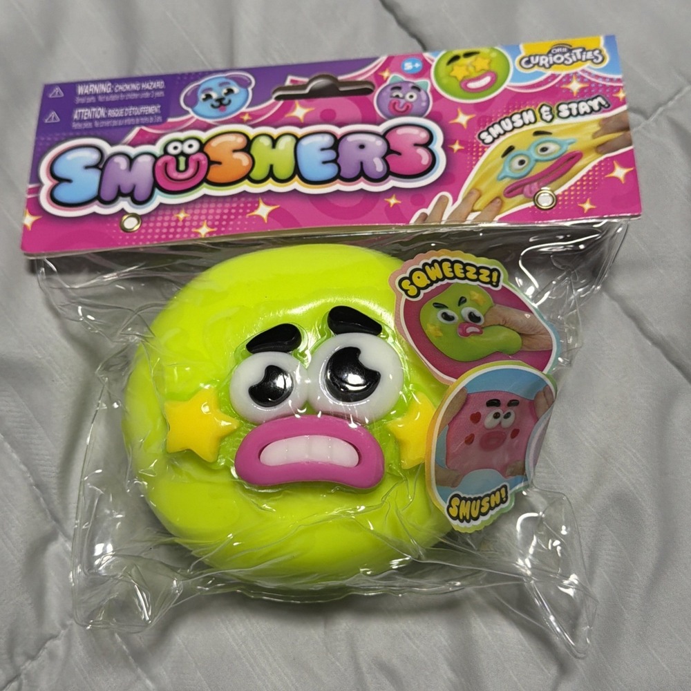 VIRAL Orb Curiosities Smushers Face Swap Squishy Toys (Green)